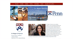 Desktop Screenshot of meganryerson.com